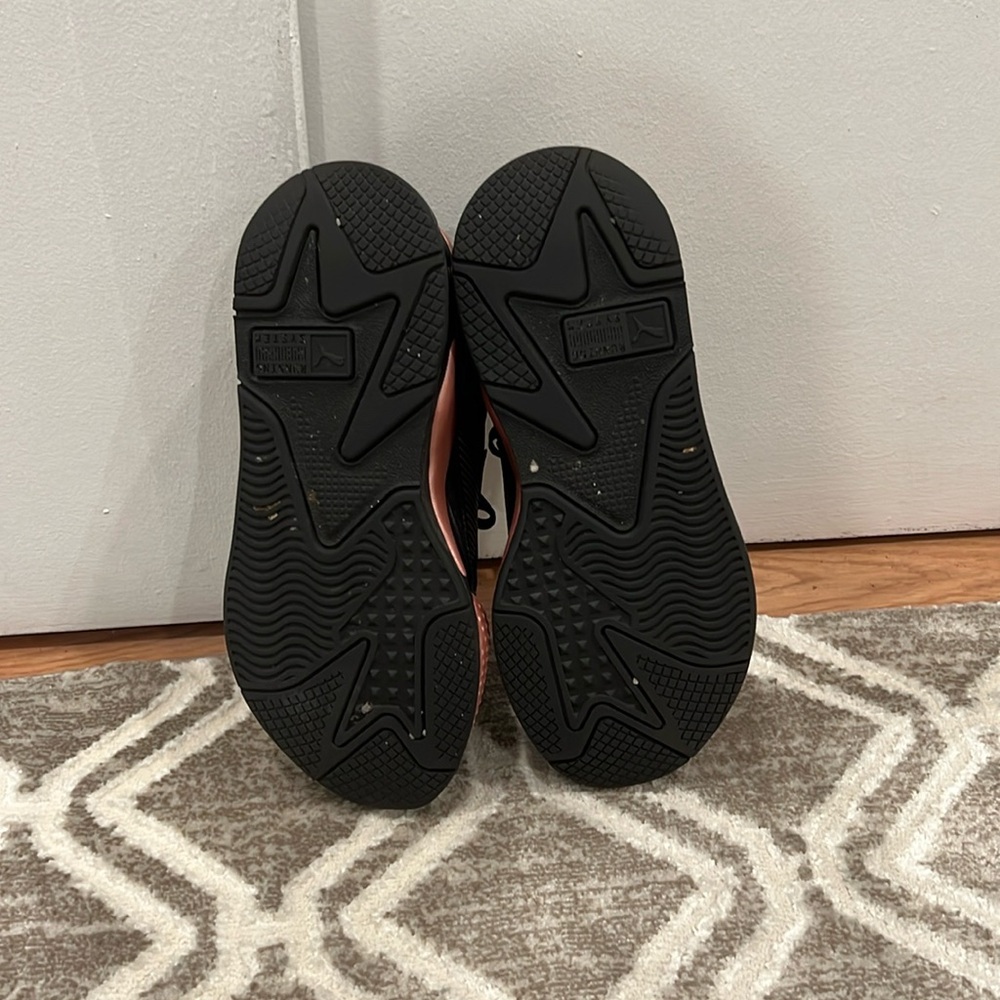 Puma RS-X Collection Black/Rose Women Running Sneakers/ Size 7.5/ Like New - Picture 9 of 11